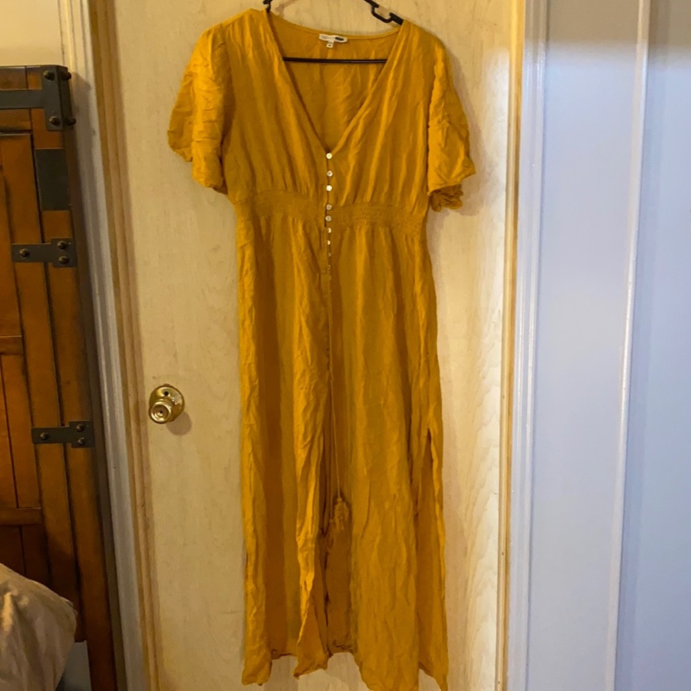 Mustard Yellow Dress